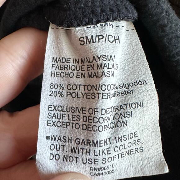 Under Armour Project Rock Sleeveless Hooded Fleece Tank Black S - Picture 8 of 11